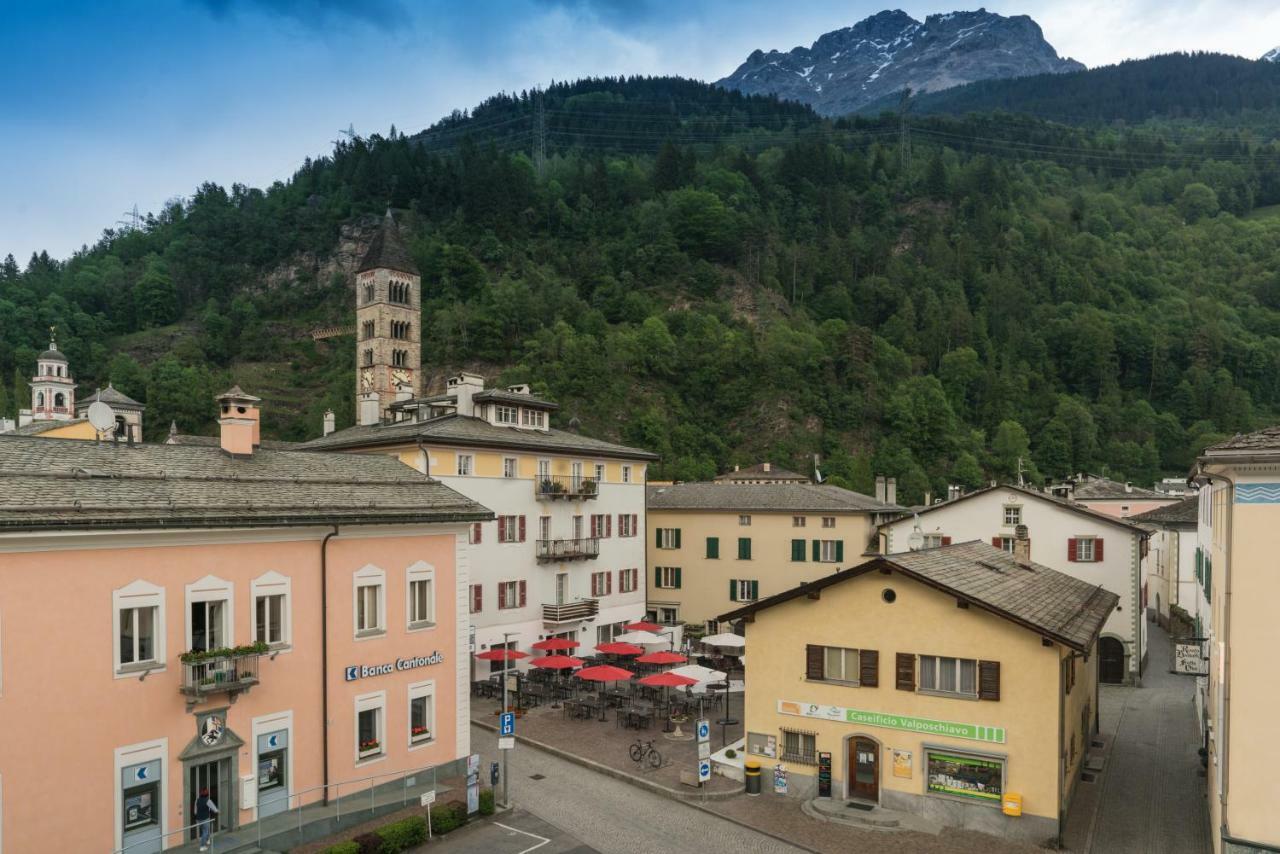 Poschiavo Suisse Hotel & Traditional Fondue Stube מראה חיצוני תמונה